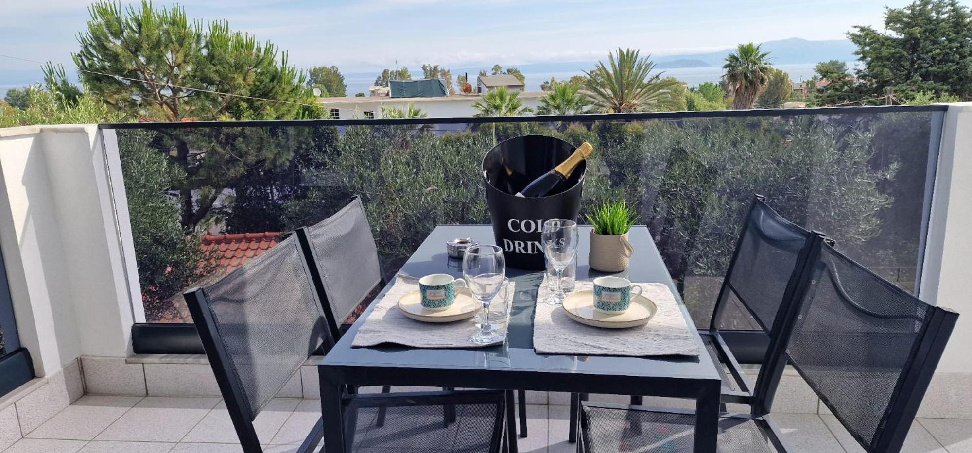 Appartamento Eden Sea View Harmony Pefkochori Esterno foto